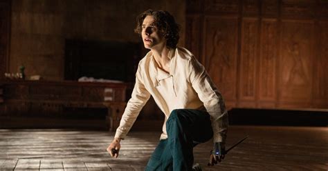 Timothée Chalamet’s Scene